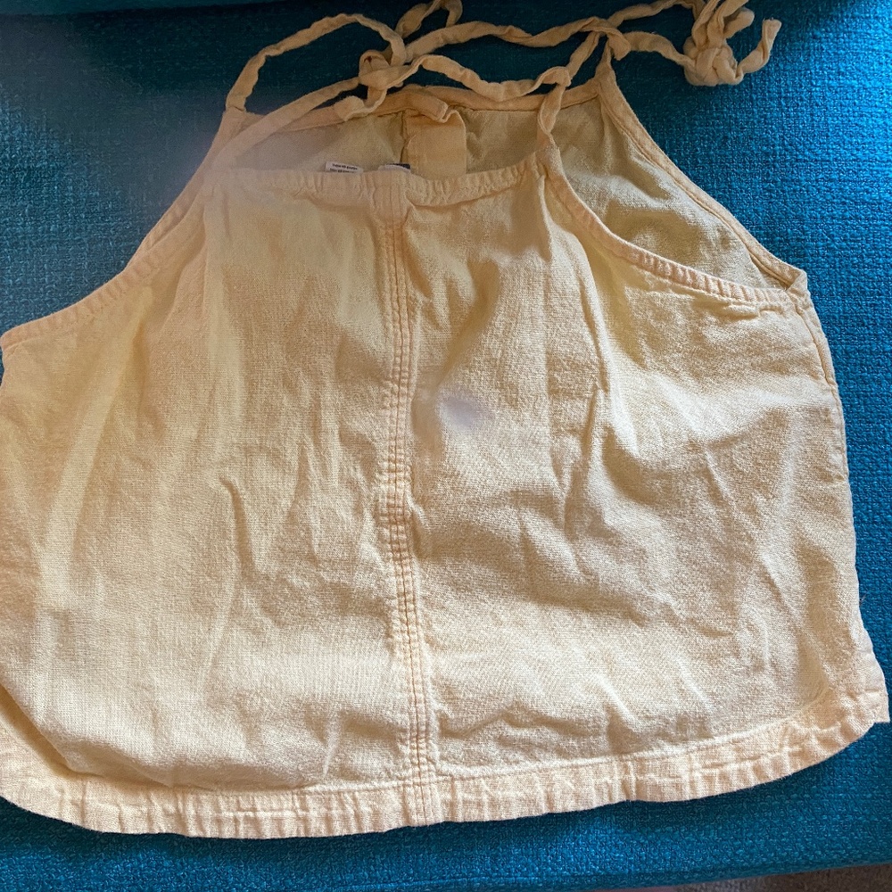Roxy linen tank